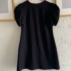 Alice + Olivia Black Long Sleeve Dress